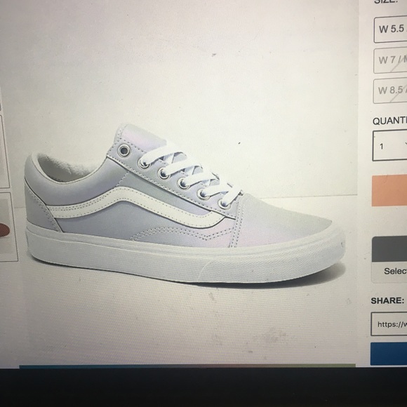 vans muted metallic slip on